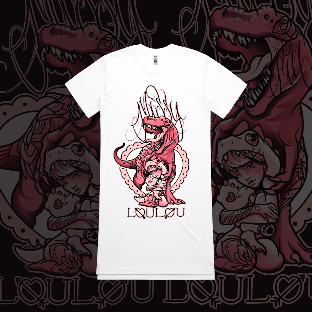 Sexy Rexy -  Oversized T'dress, Front Design