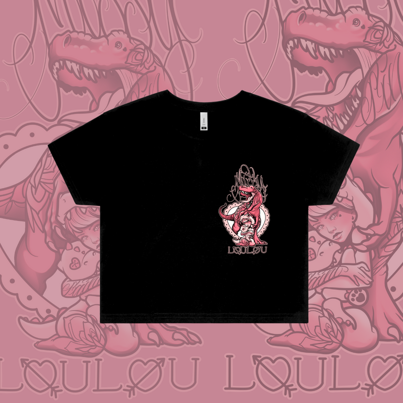 Sexy Rexy - Crop Tees