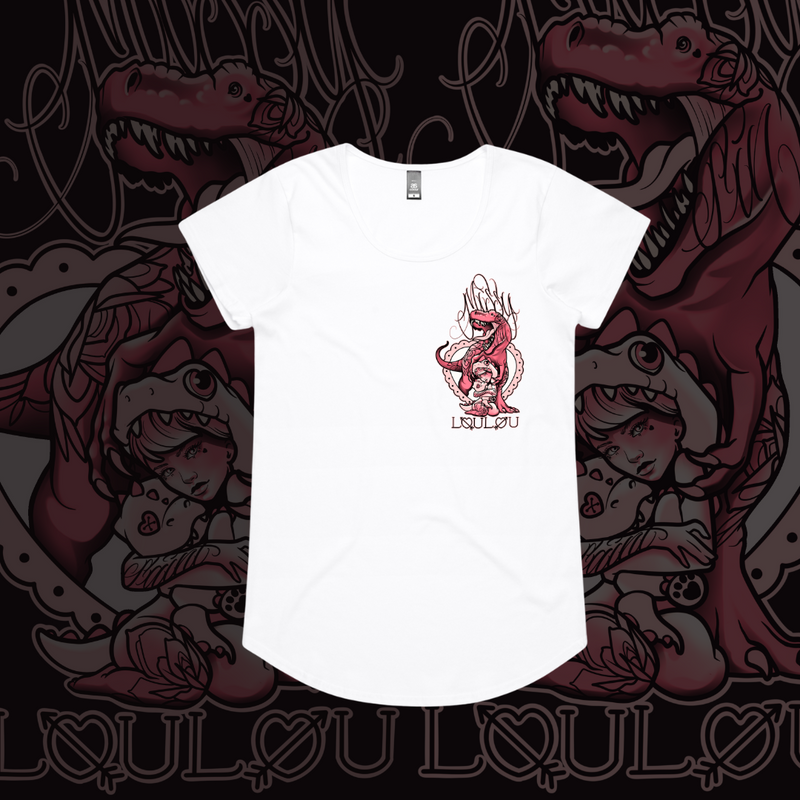 Sexy Rexy - Drop neck tee