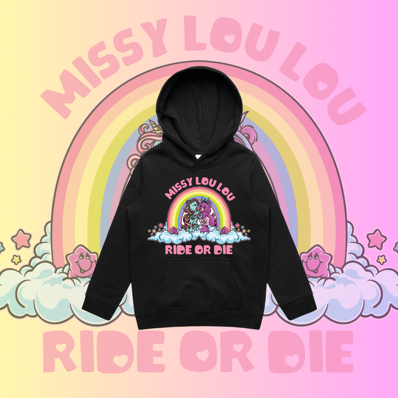 Ride or Die - Kids Hoodie