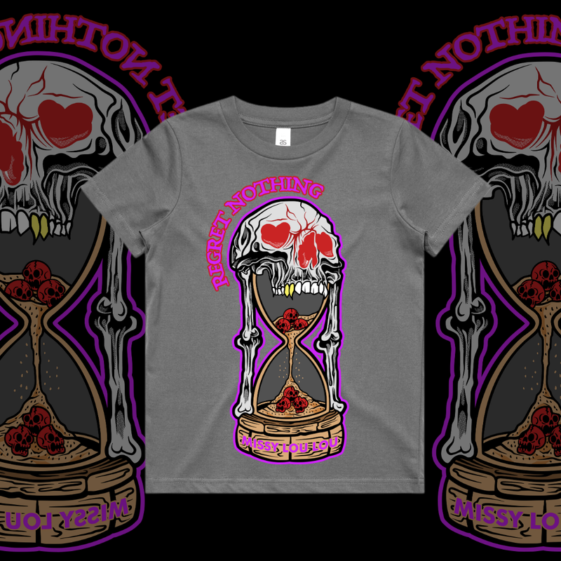 REGRET NOTHING - Kids Tees