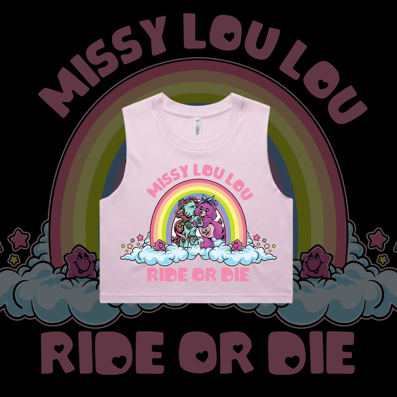 Ride or Die - Crop tank