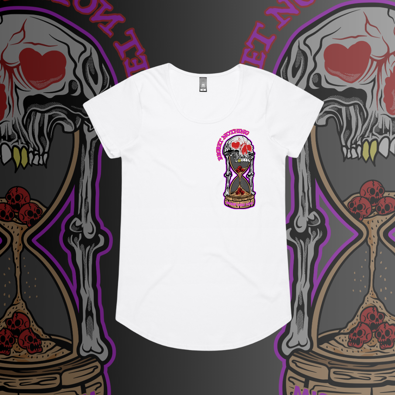REGRET NOTHING - Drop neck tee
