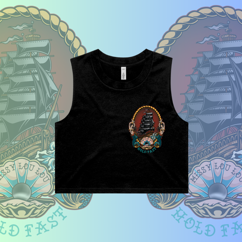 BLACK PEARL - Crop tank