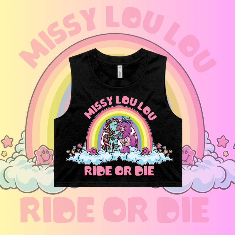 Ride or Die - Crop tank