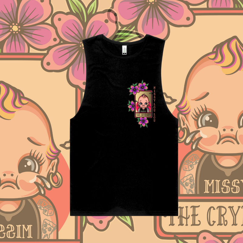 CRY BABY - Unisex Surfer Tank