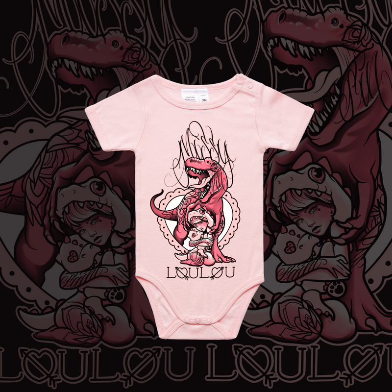Sexy Rexy v - Organic Infant One Piece