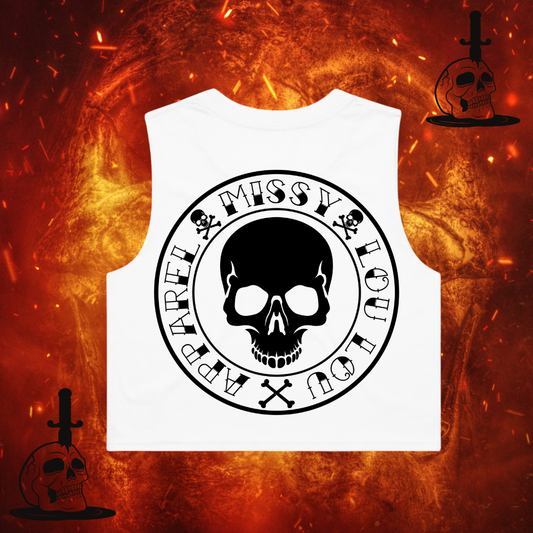 SKULL & BONES - Crop tank