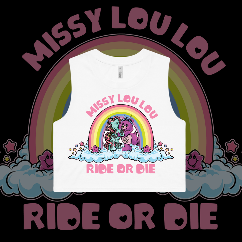 Ride or Die - Crop tank