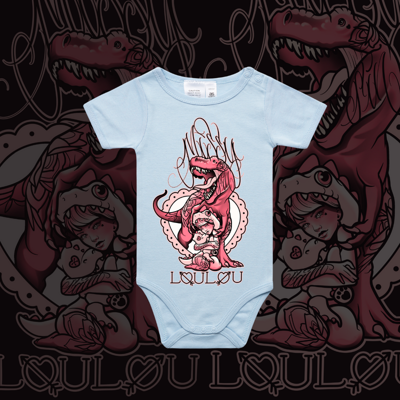Sexy Rexy v - Organic Infant One Piece