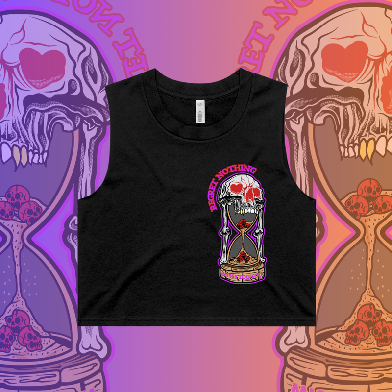 REGRET NOTHING - Crop tanks