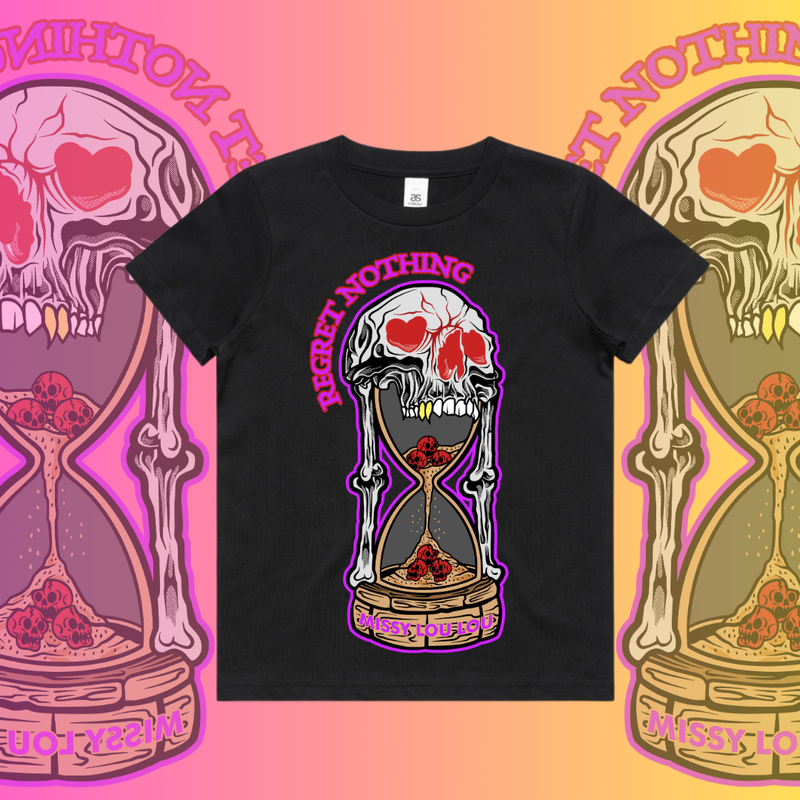 REGRET NOTHING - Kids Tees