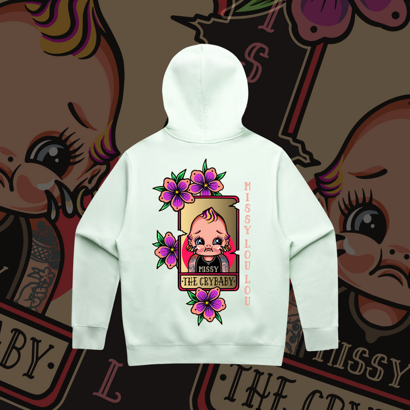 Cry Baby - Premium hood, Mint
