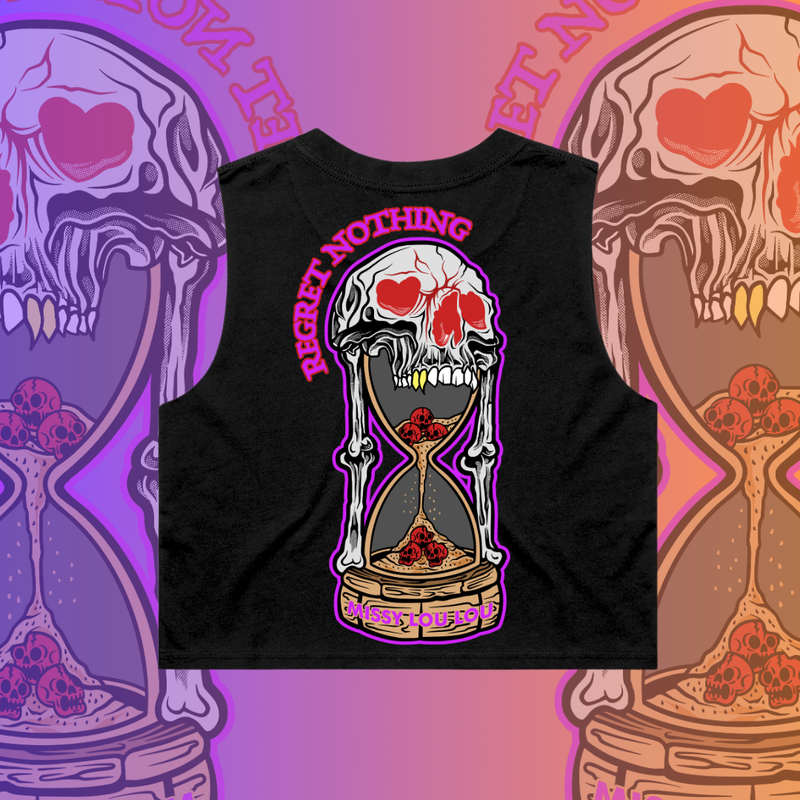 REGRET NOTHING - Crop tanks