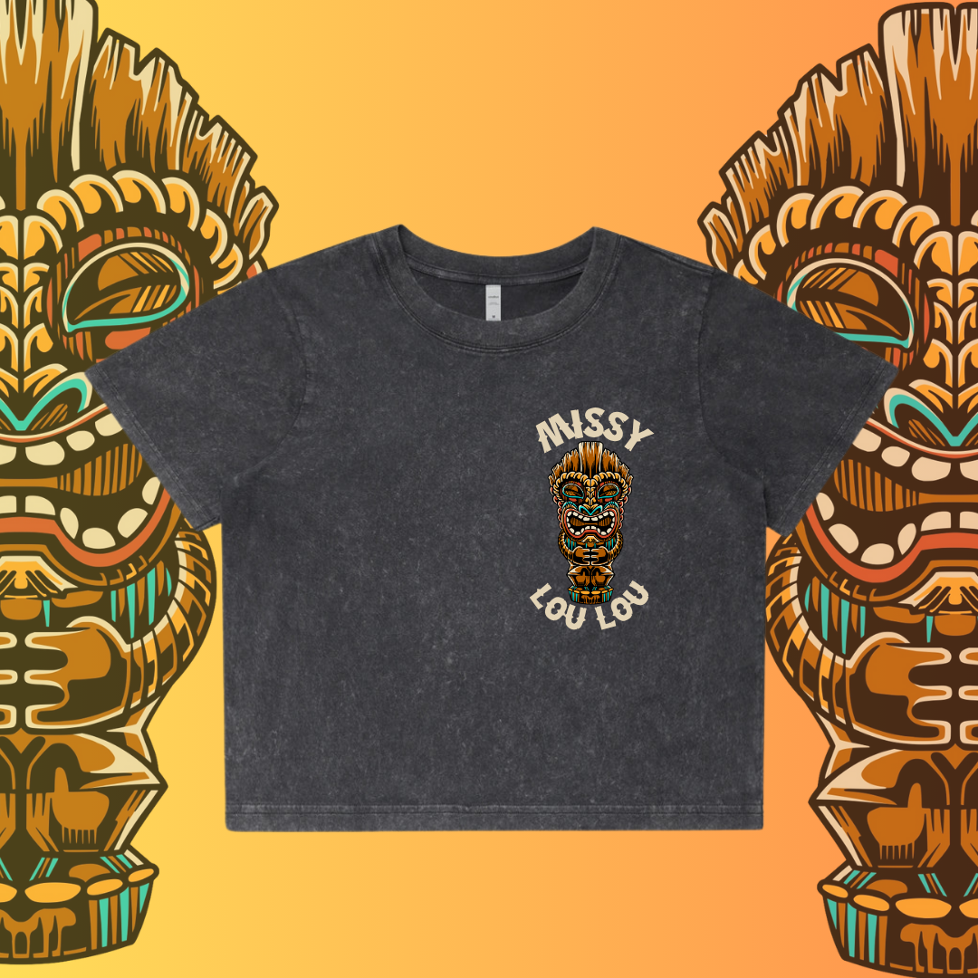 Tiki - Crop Tees