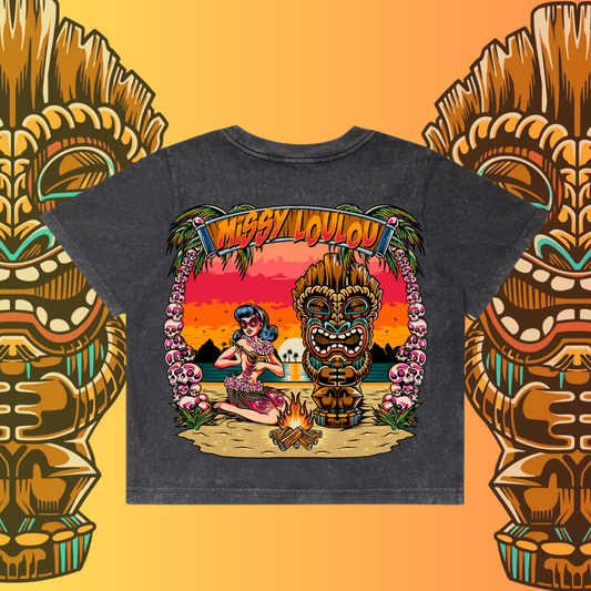 Tiki - Crop Tees