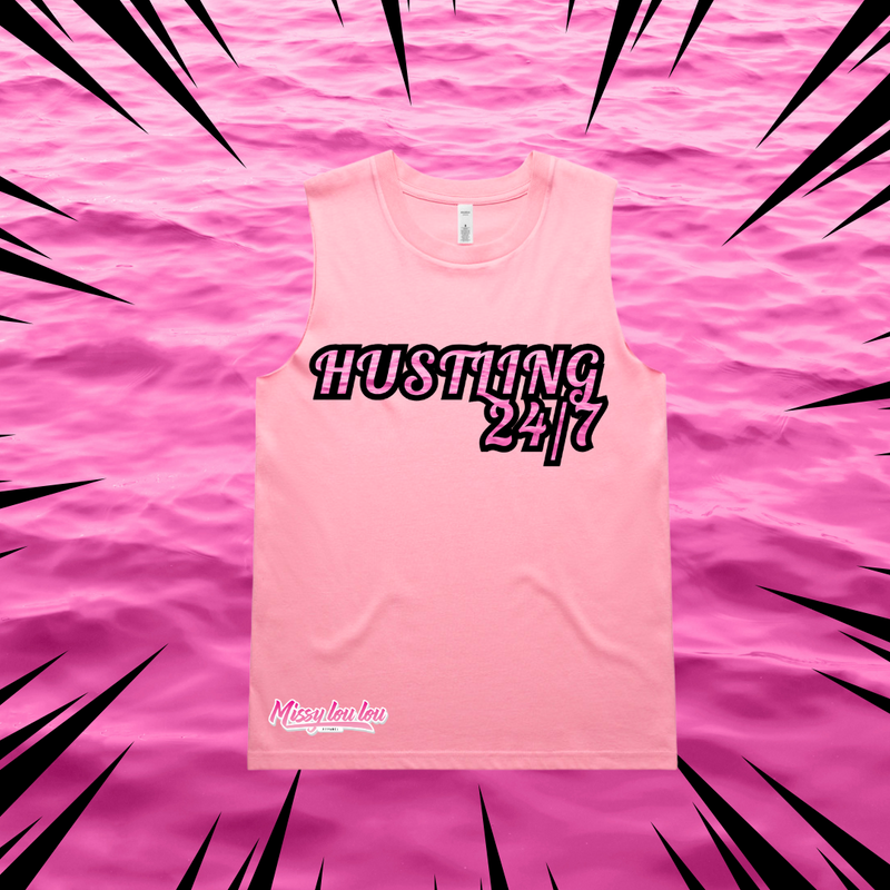 HUSTLING 24/7 - Tomboy tank