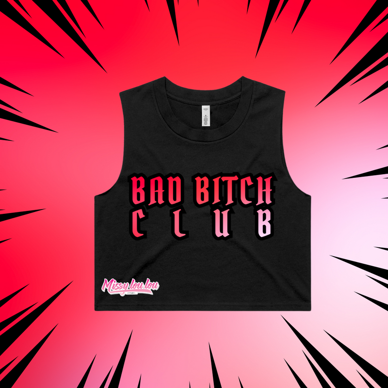 BAD BITCH CLUB - Crop tank