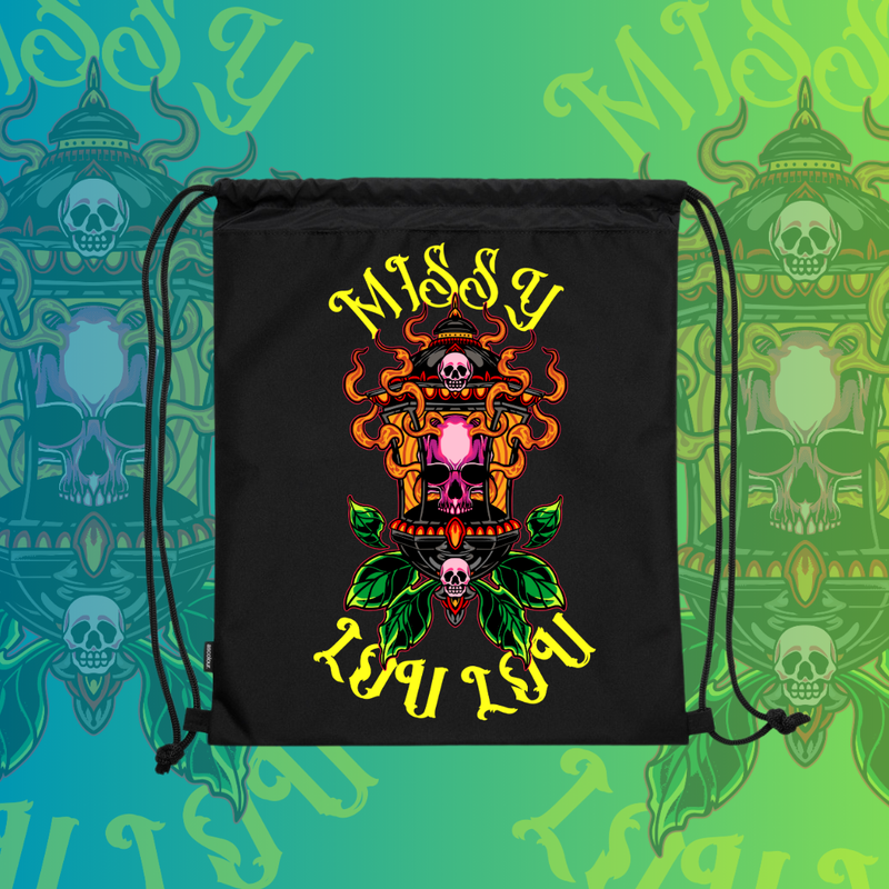 LIGHTS OUT - Recycled beach bag