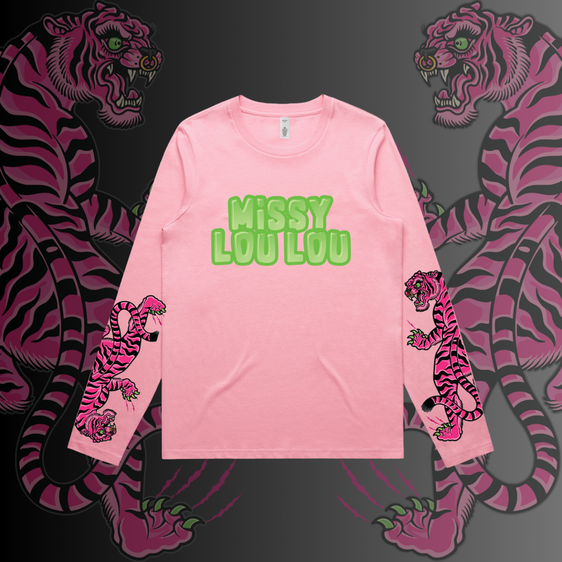 DOUBLE TROUBLE - Women's Long sleeve tee