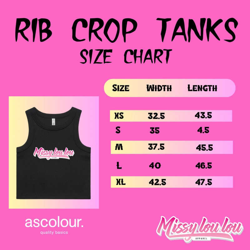 SKULL & BONES - Organic Rib Crop Tank