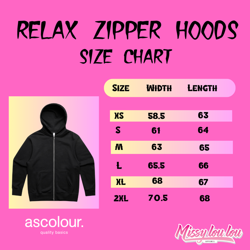 REGRET NOTHING - Relaxed Fit Zipper Hood