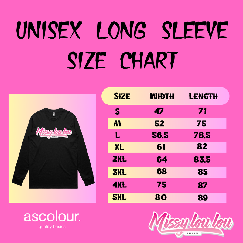 DOUBLE TROUBLE - Unisex long sleeve tee