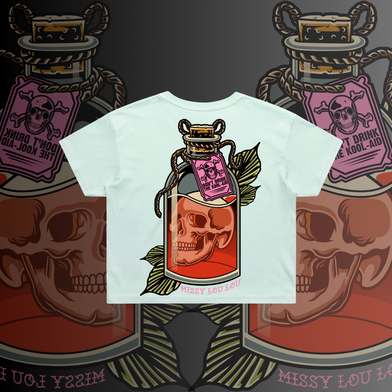 BAD DECISIONS - Crop Tee's