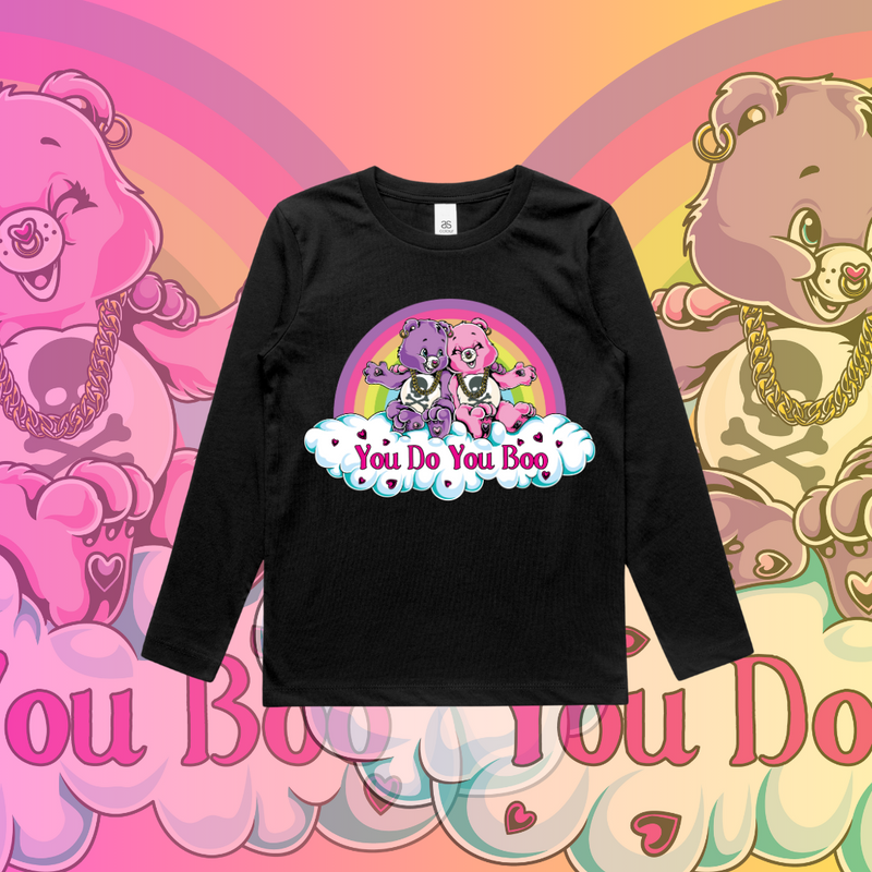 You Do You Boo - Kids Long sleeve Tee