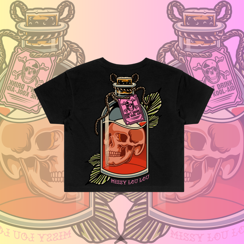 BAD DECISIONS - Crop Tee's