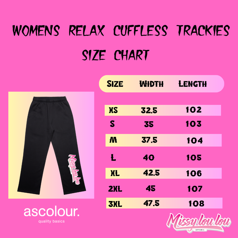 WILD THING - Relax cuffless Trackpants