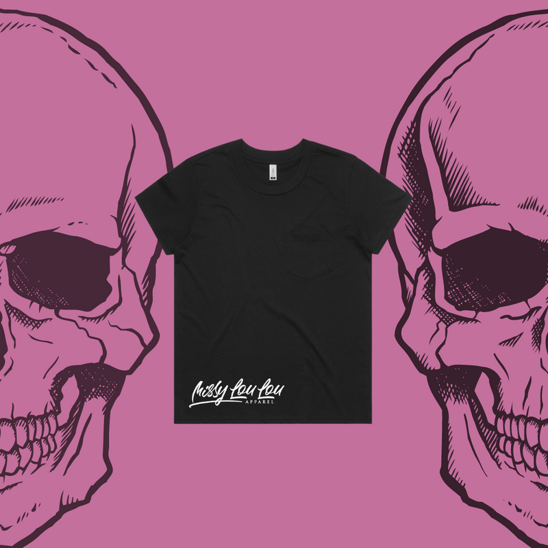 Signature Missy - Pocket Tee Black