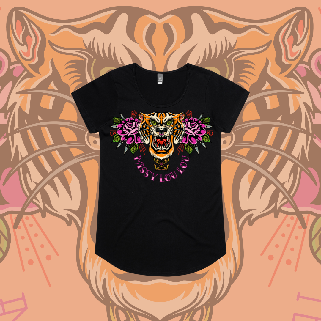 Tiger Lilly - Drop neck tees