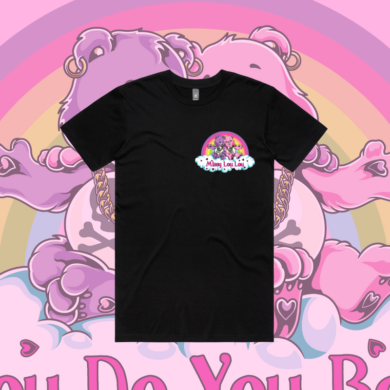 You Do You Boo - Unisex tees, Black, Aqua, Bubblegum