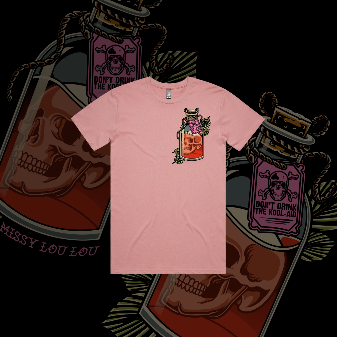 Bad Decisions - Unisex tee's, Rose Pink