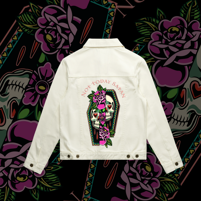 Not Today Satan - Denim Jackets