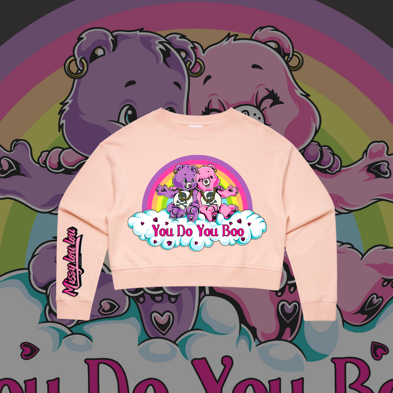 You Do You Boo - Crop Sweater