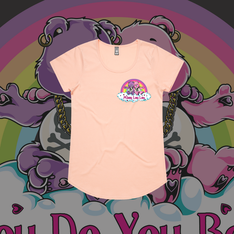 You Do You Boo - Drop Neck Tee, Pocket Design
