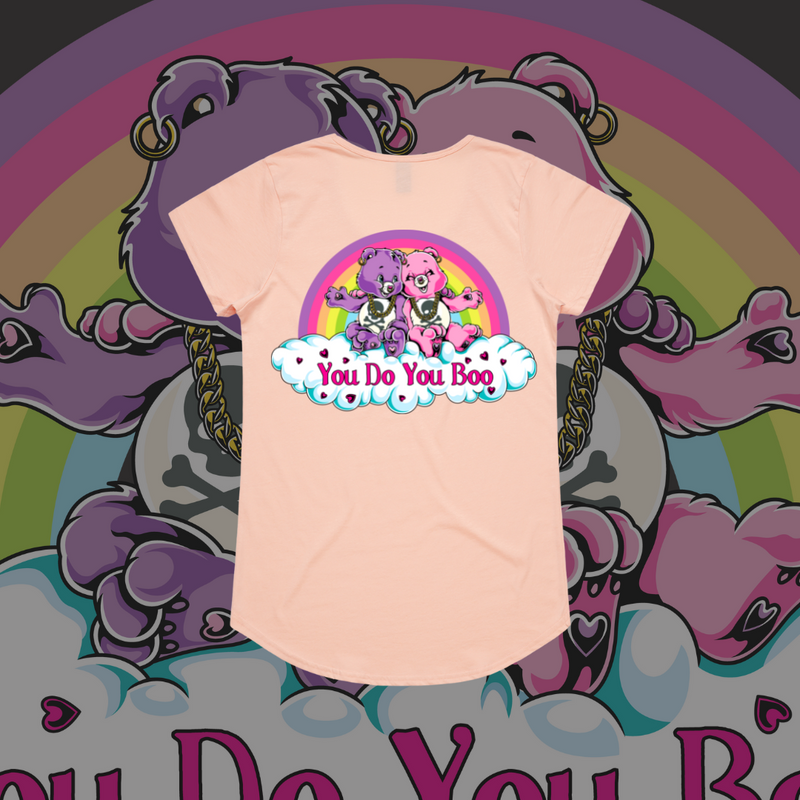 You Do You Boo - Drop Neck Tee, Pocket Design