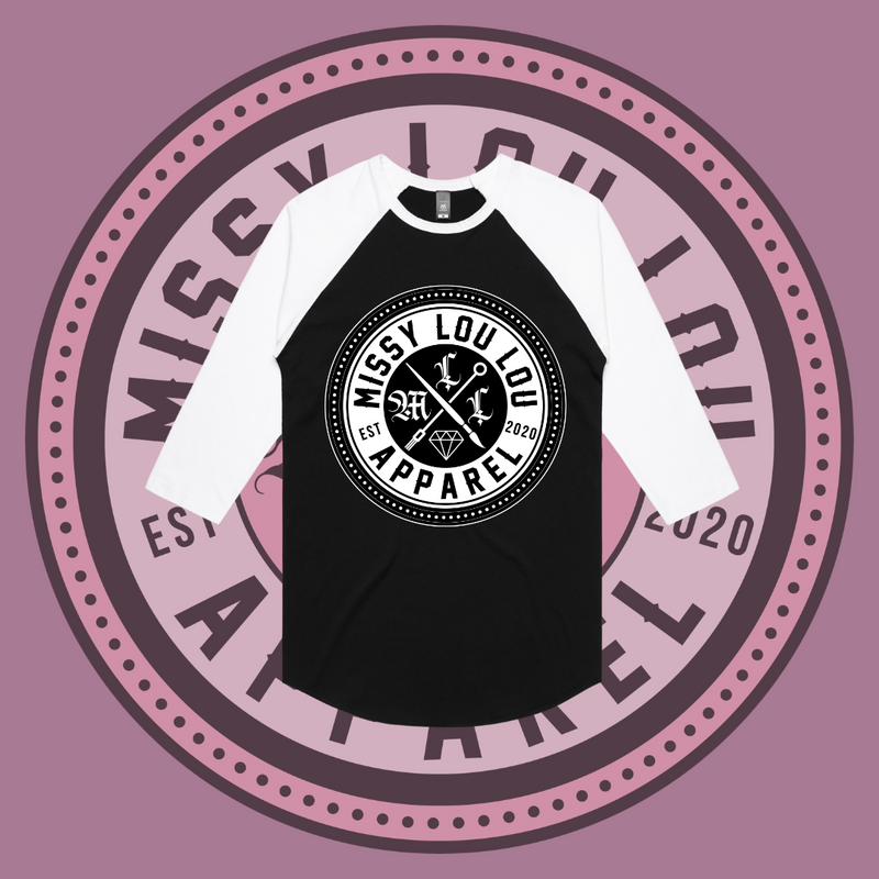 Missy Logo - Baseball tee, Front Design