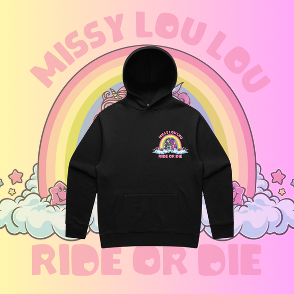 Ride or Die  - Medium Weight Hoodie