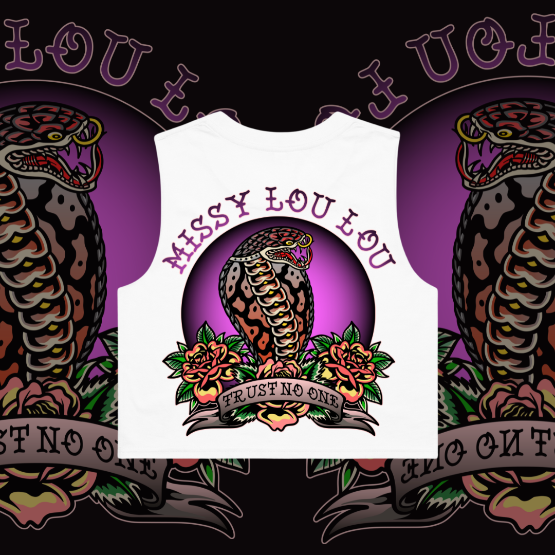 Trust No One - Crop Tank