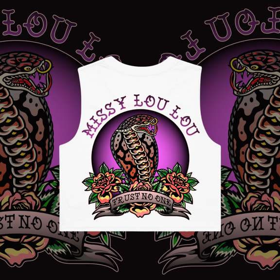 Trust No One - Crop Tank