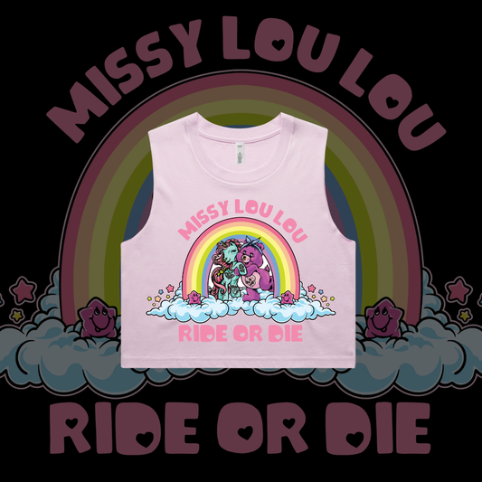 Ride or Die - Crop tank