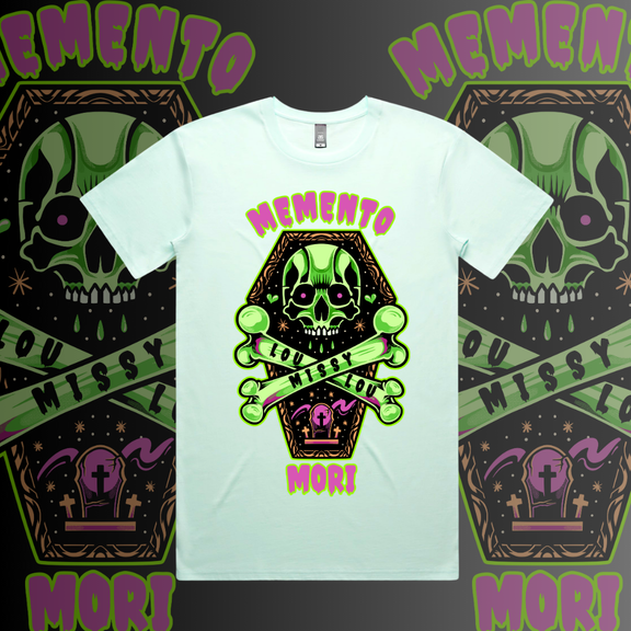 MEMENTO MORI  - Unisex tees, Front design