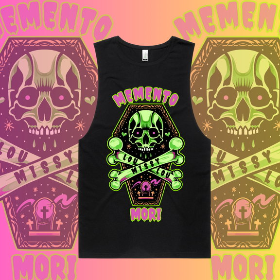 MEMENTO MORI - Unisex Surfer Tank 
