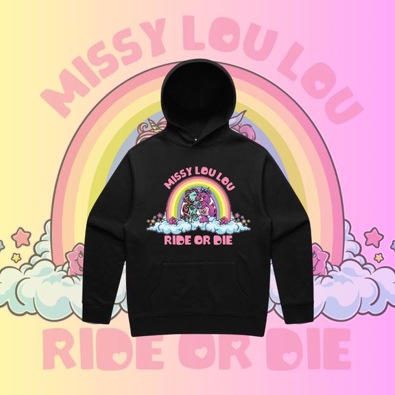Ride or Die  - Medium Weight Hoodie