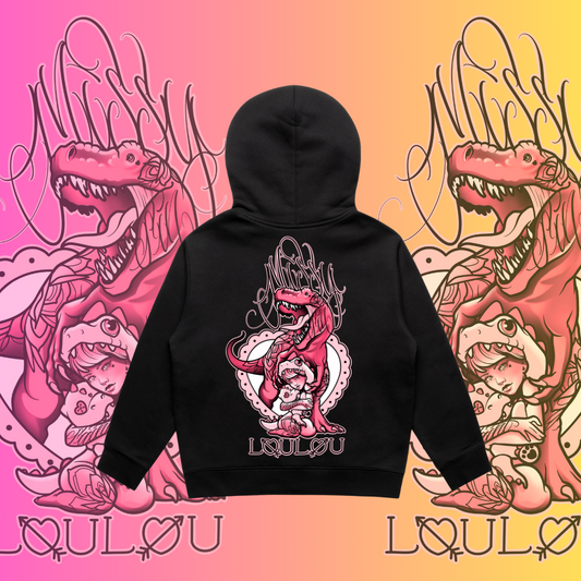 Sexy Rexy - Kids Zipper Hoodie