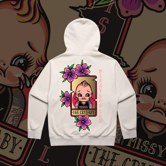 Cry Baby - Heavy 2way Zip Hoodie