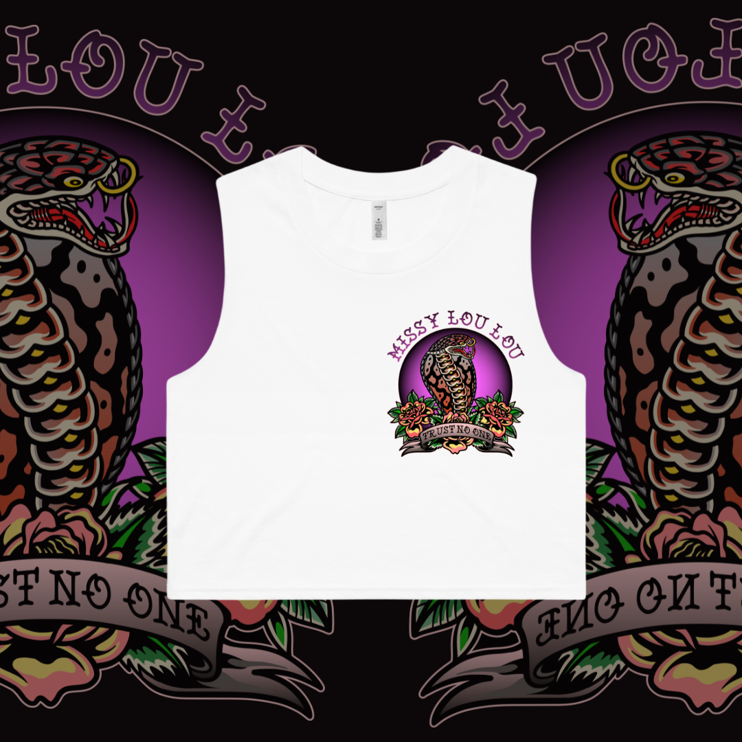 Trust No One - Crop Tank